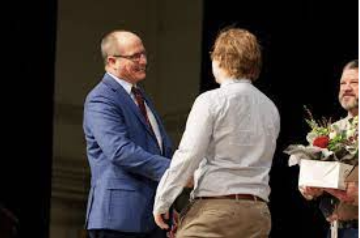 The Teacher of the Year: Mr. Heming